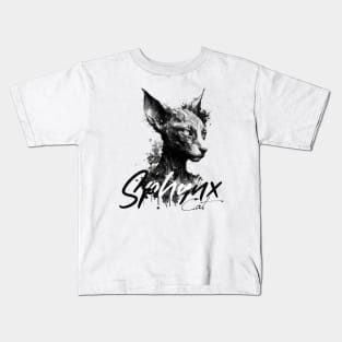 Sphynx Cat Kids T-Shirt